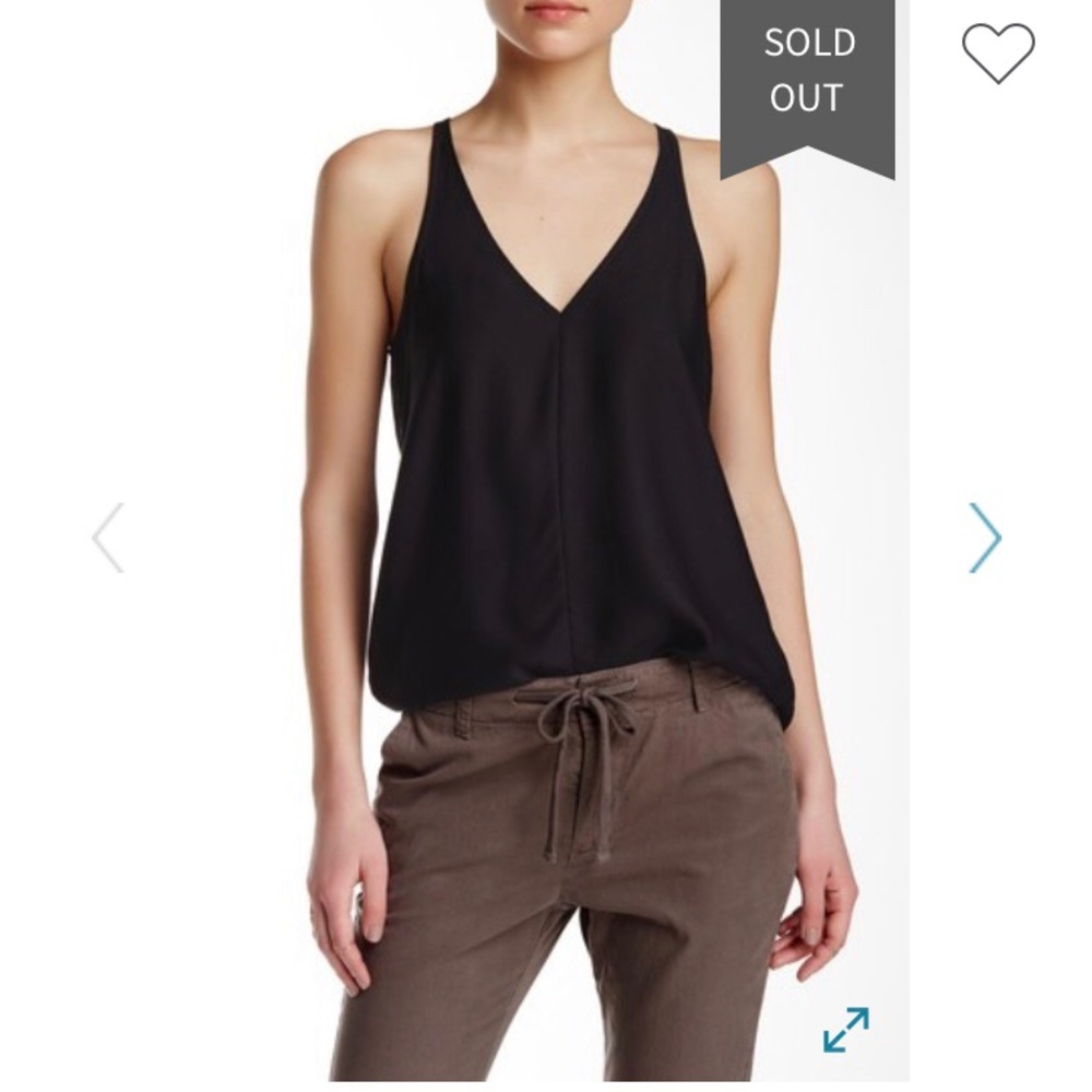 James Perse Sanded Satin Tank